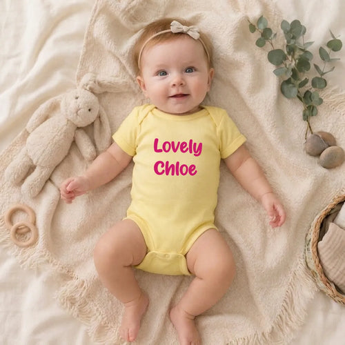 Personalized Baby Bodysuit