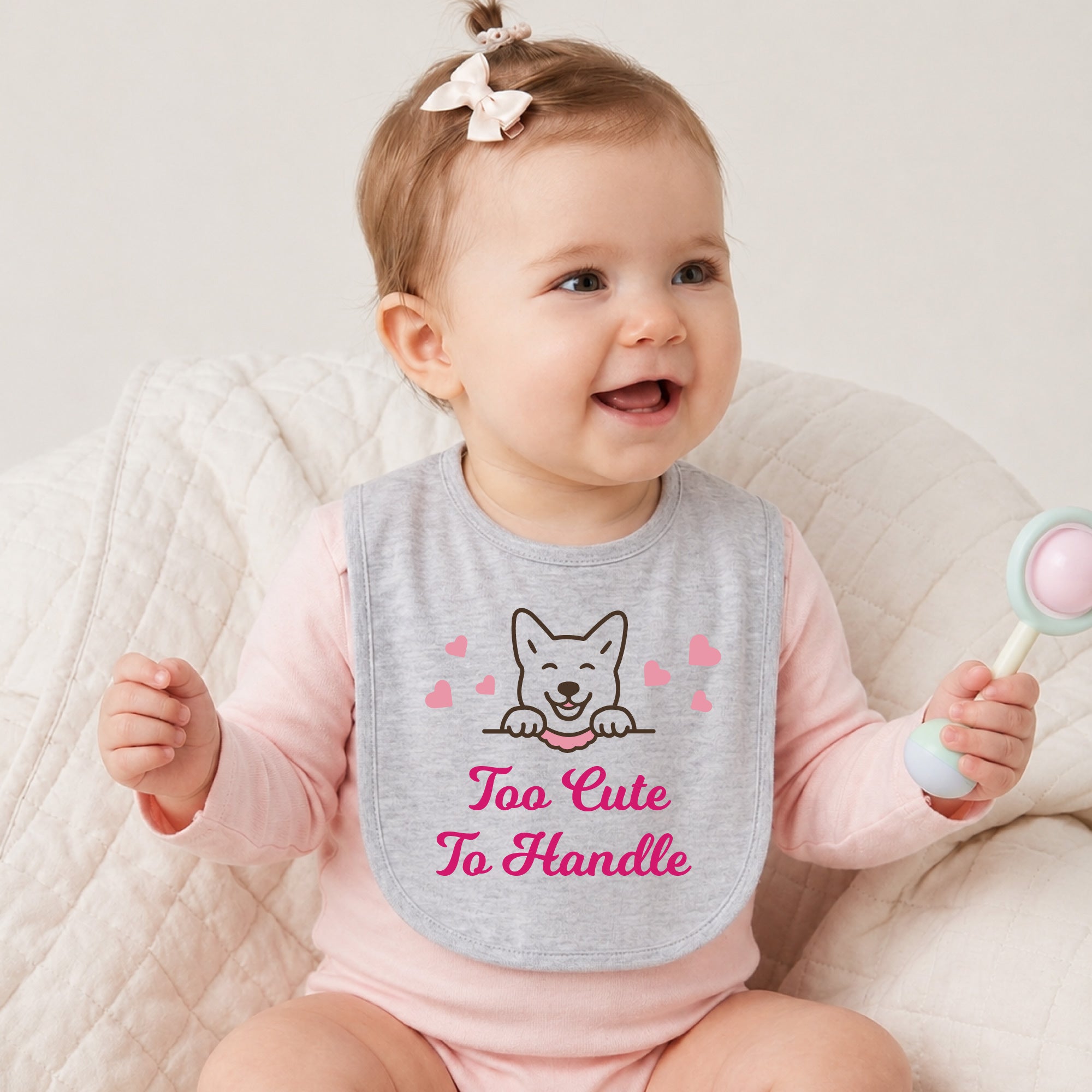 Personalized Jersey Baby Bib