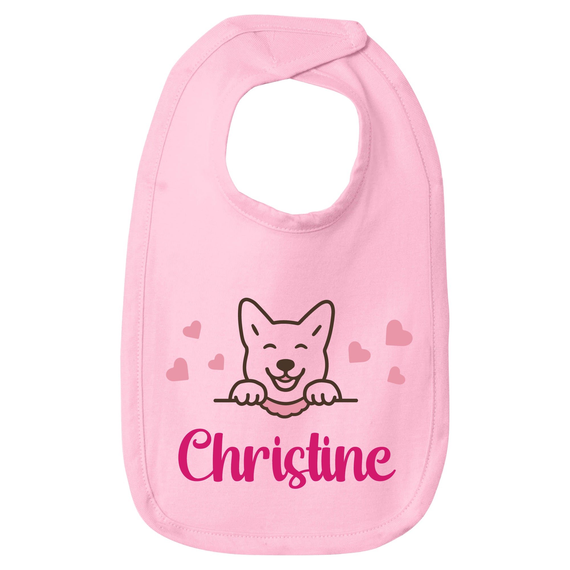 Personalized Jersey Baby Bib