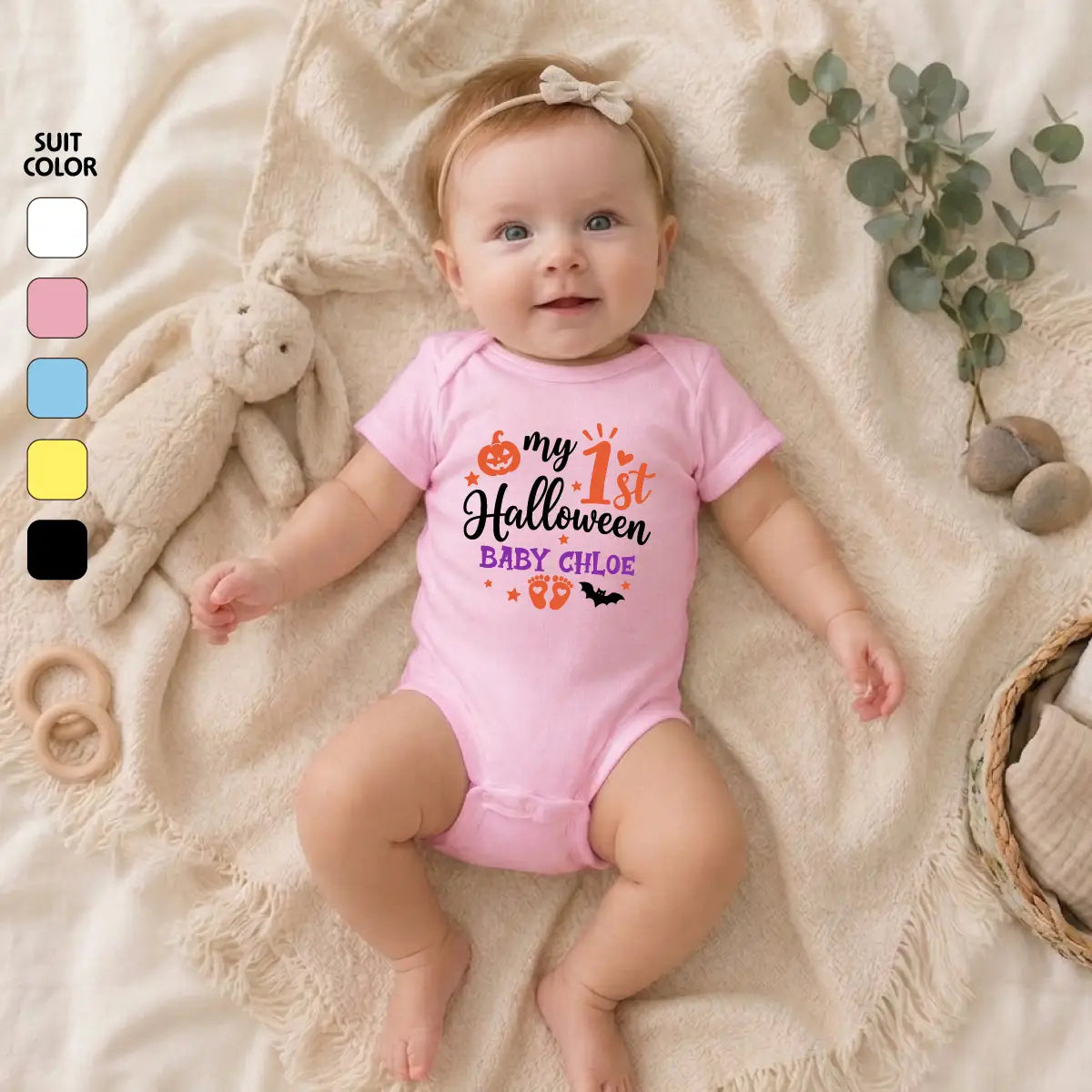 Personalized My 1st Halloween Bodysuit