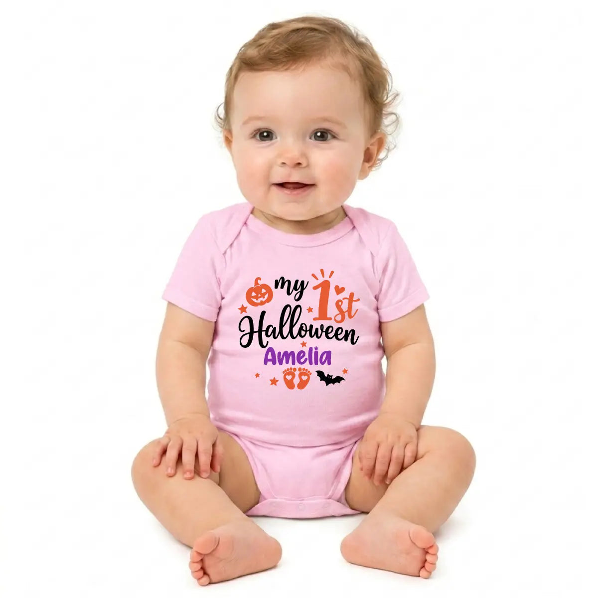 Personalized My 1st Halloween Bodysuit