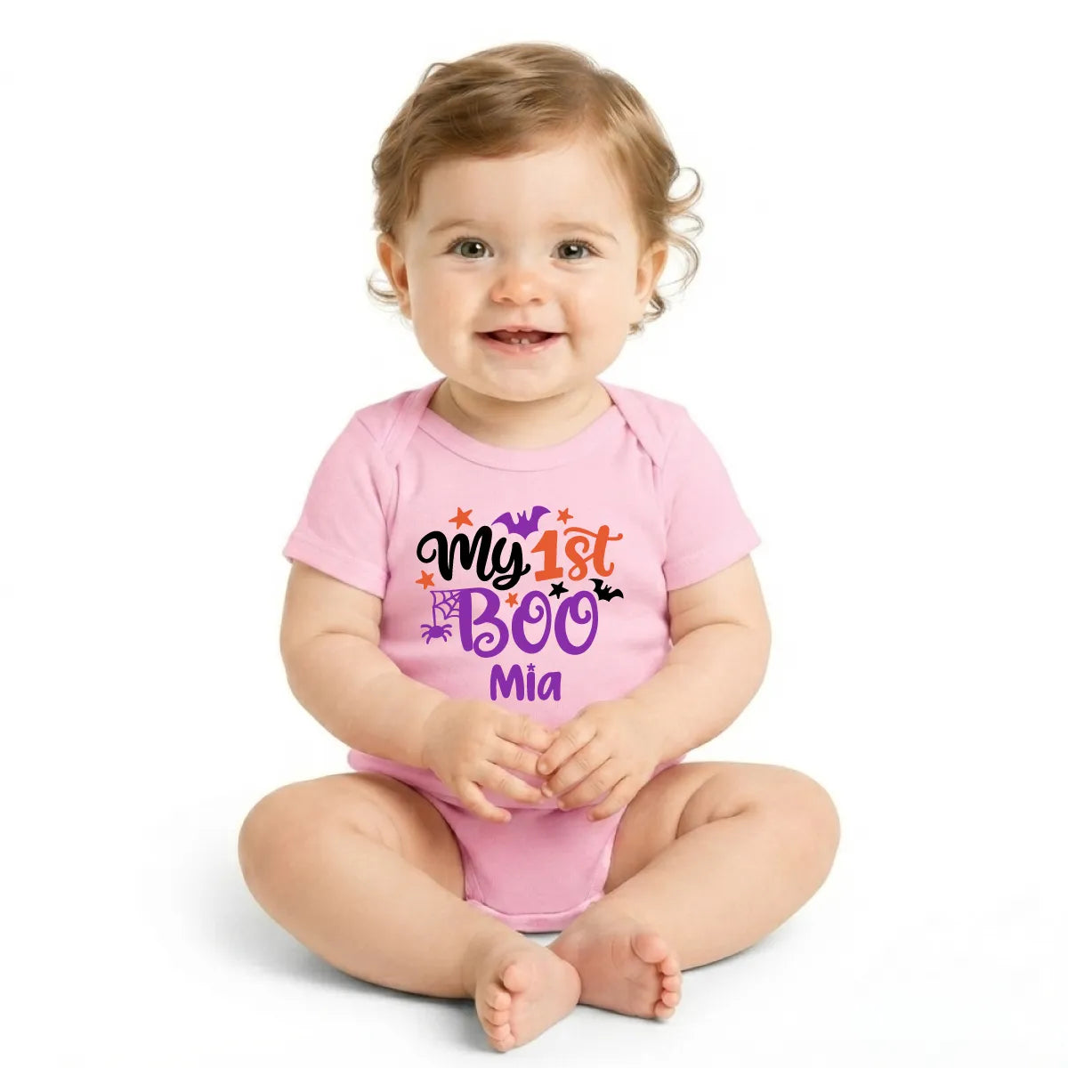 Personalized My 1st Boo Baby Bodysuit