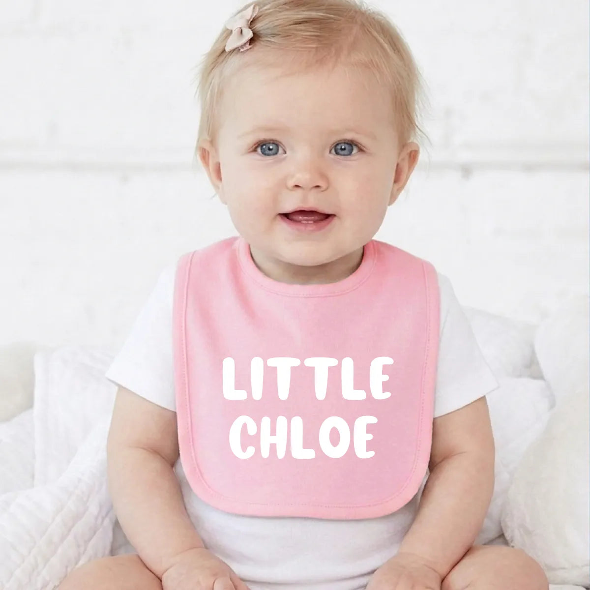 Personalized Jersey Baby Bib