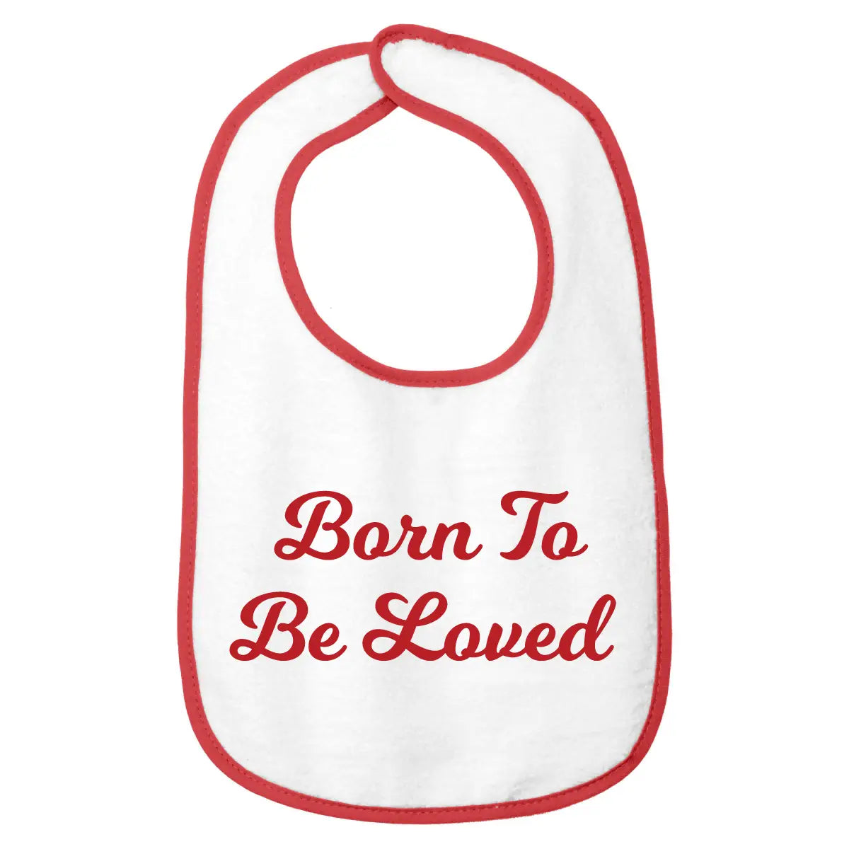 Personalized Cotton Terry Baby Bib