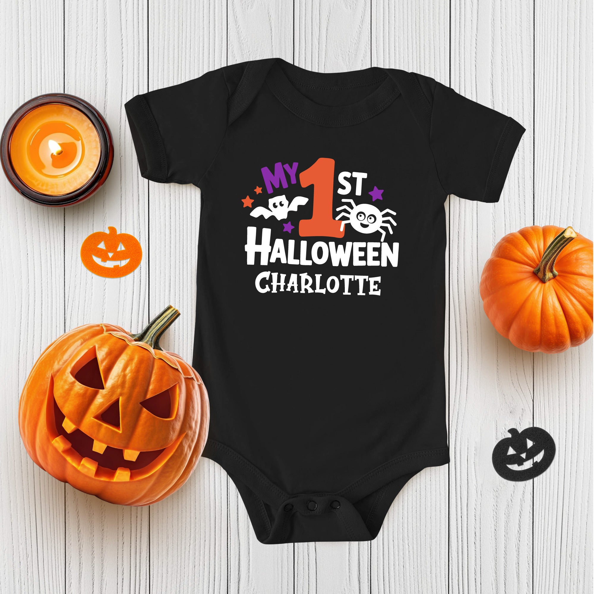 My 1st Halloween Baby Bodysuit