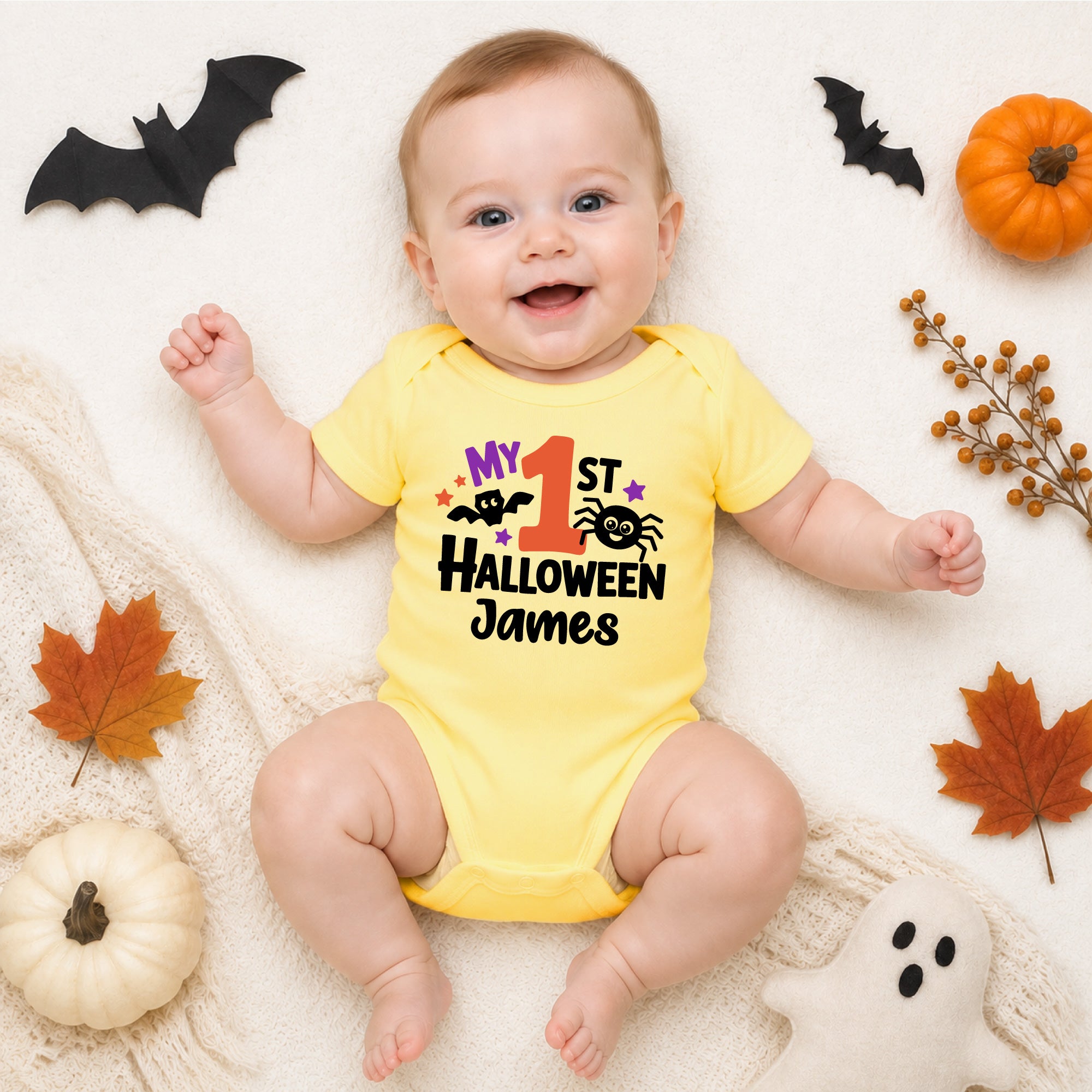 My 1st Halloween Baby Bodysuit