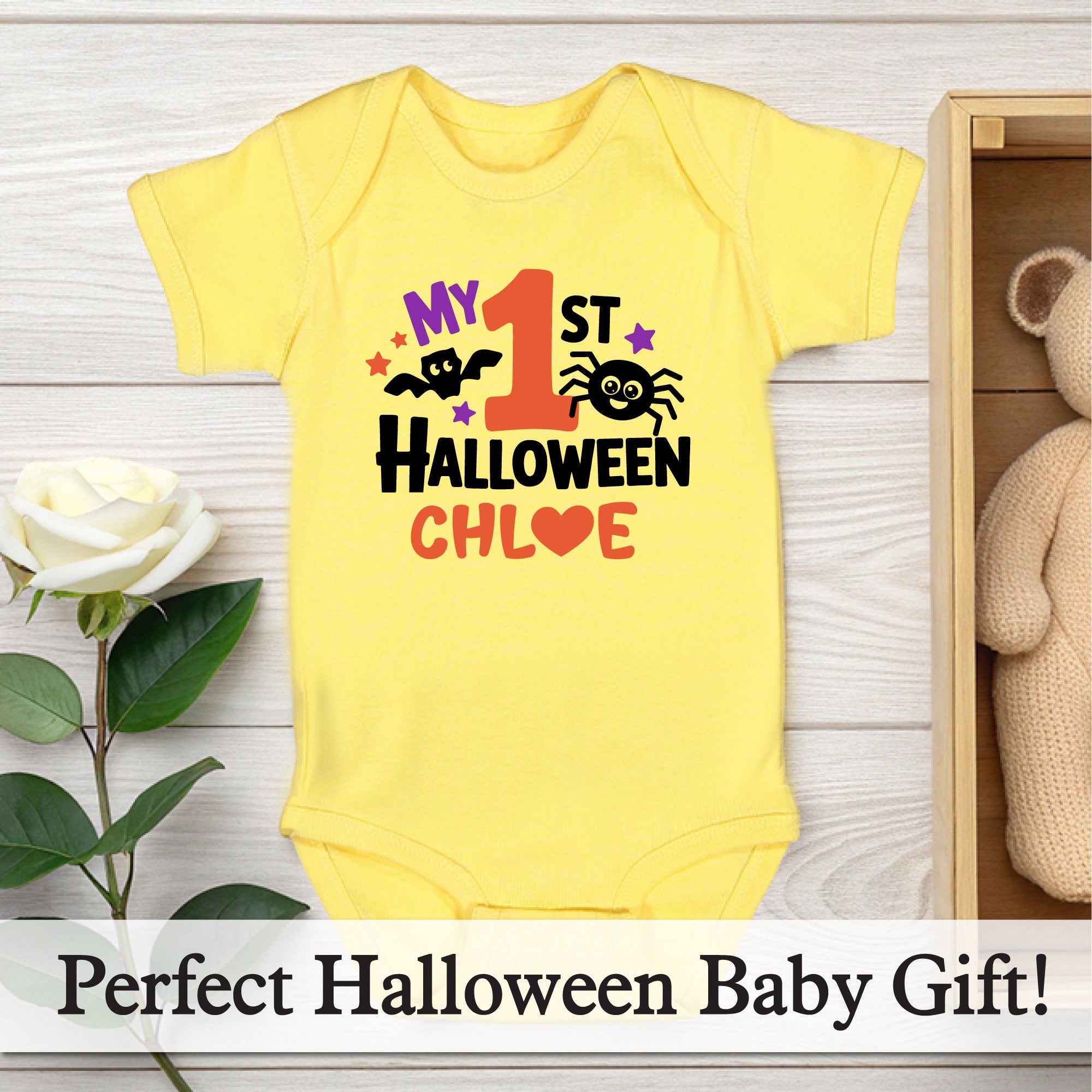 My 1st Halloween Baby Bodysuit
