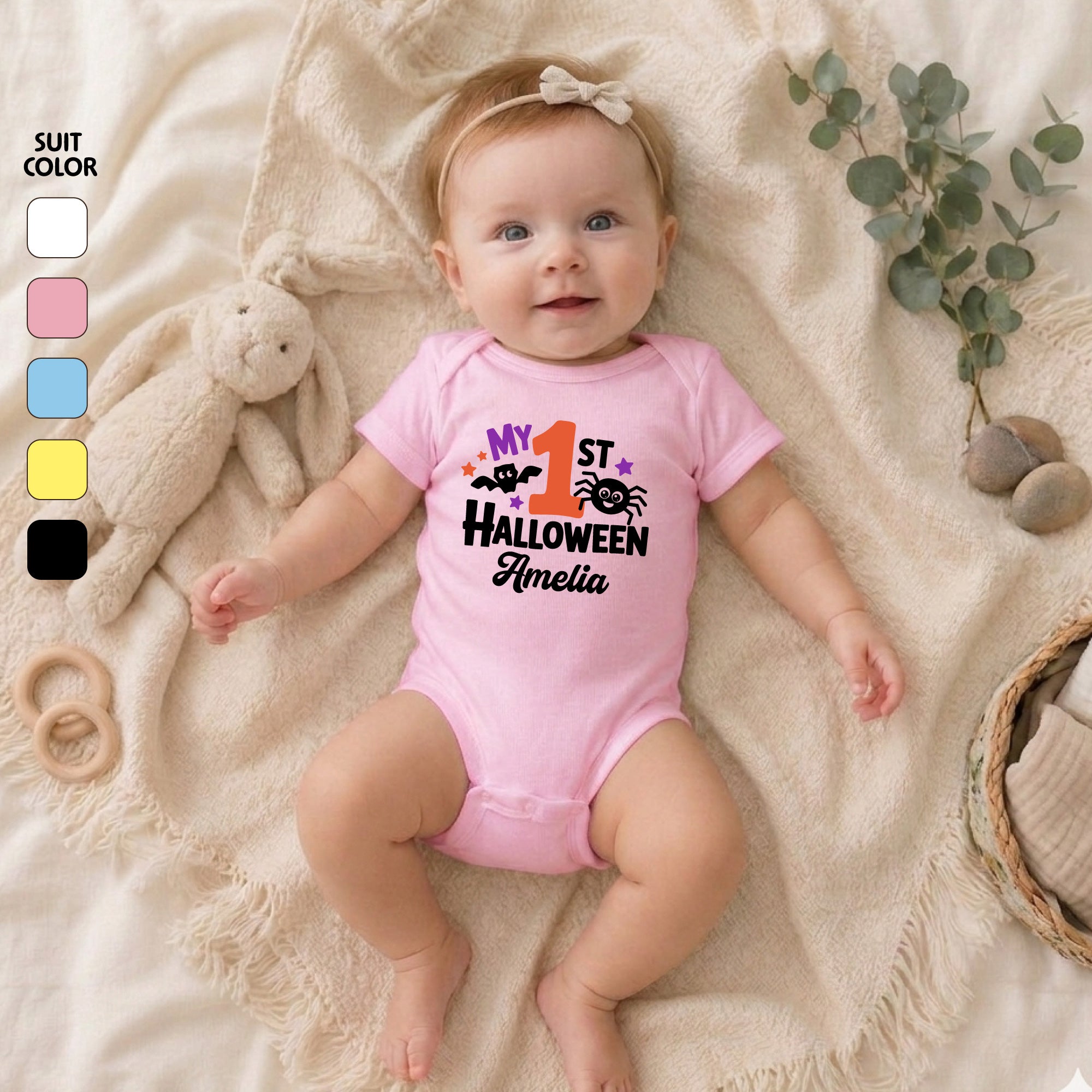 My 1st Halloween Baby Bodysuit