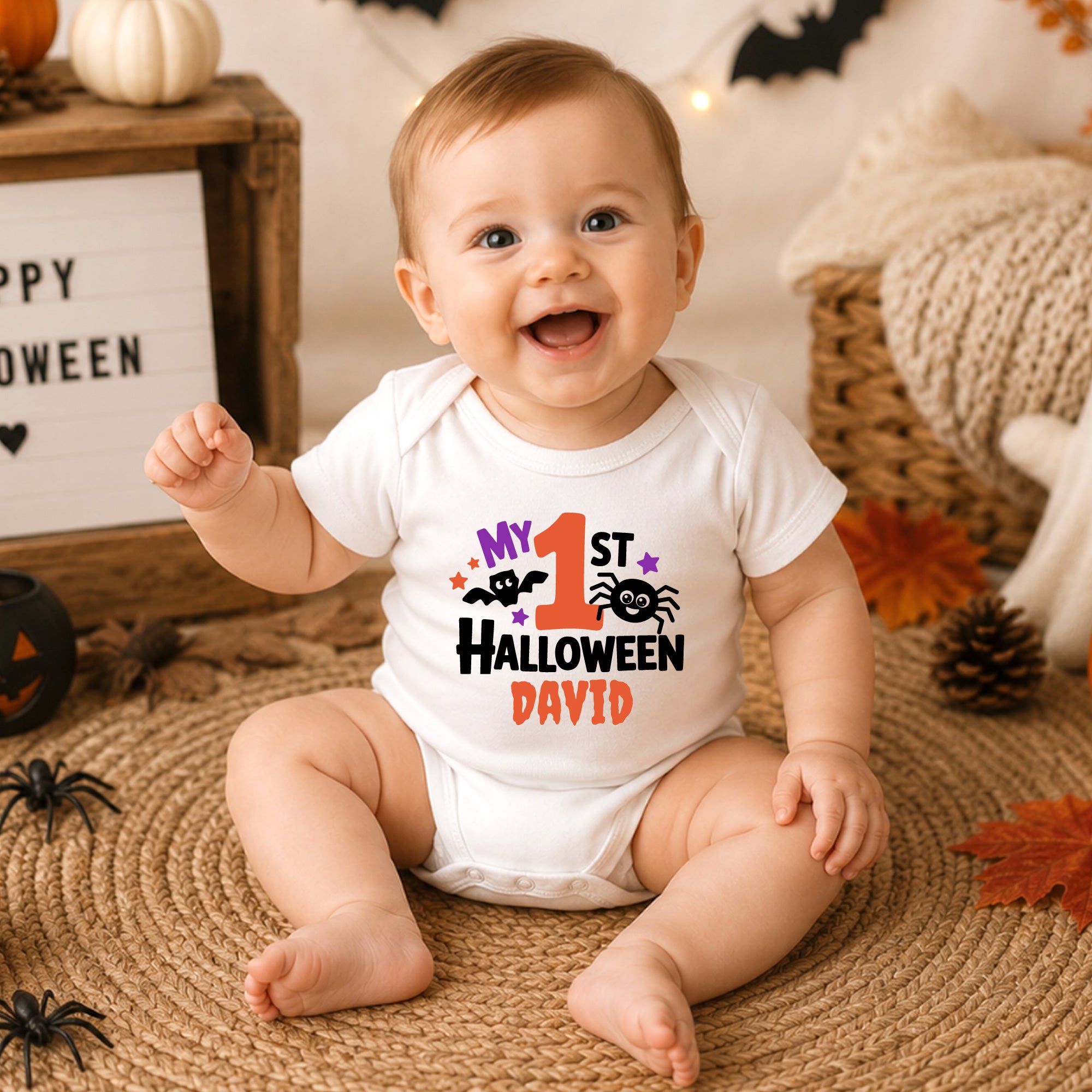 My 1st Halloween Baby Bodysuit