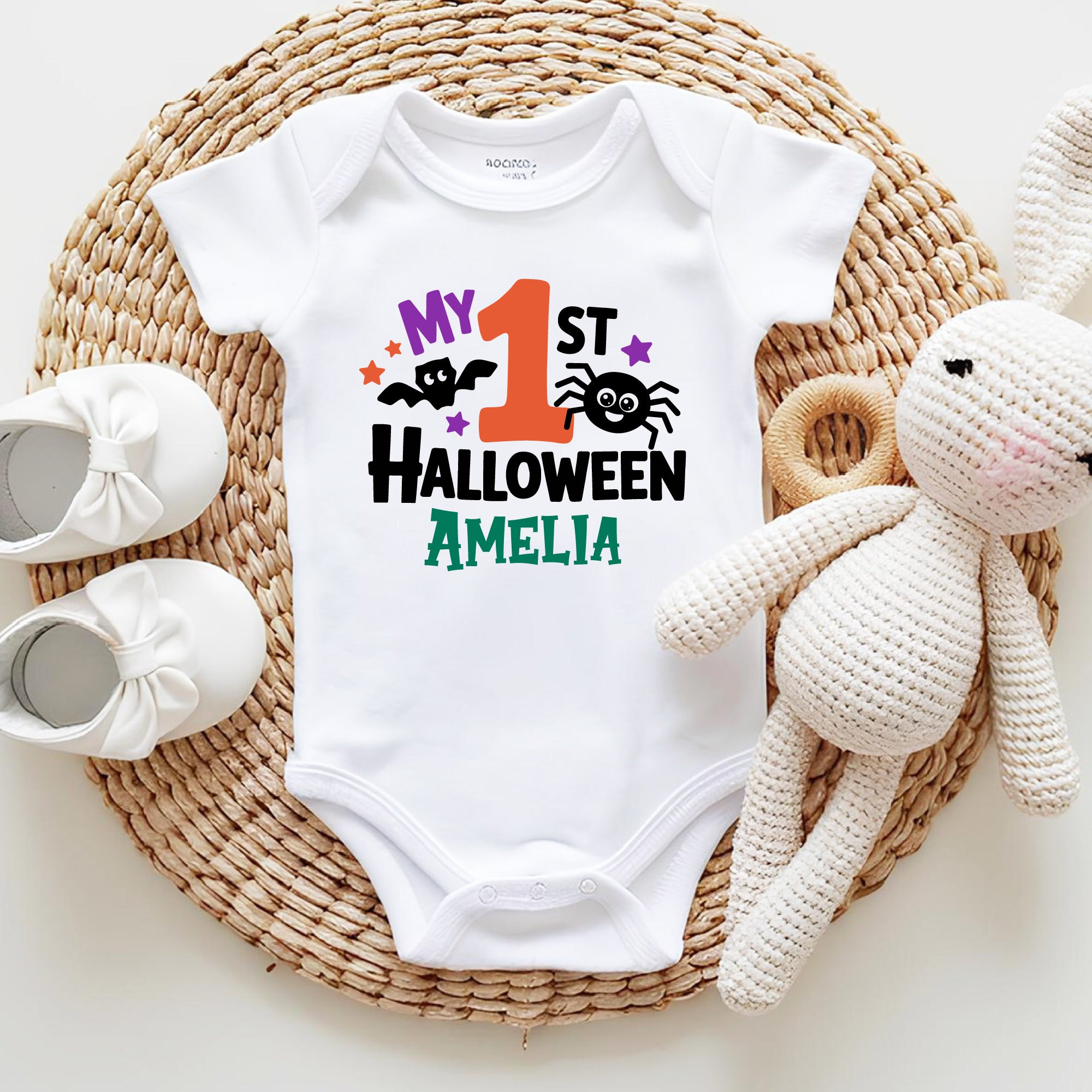 My 1st Halloween Baby Bodysuit