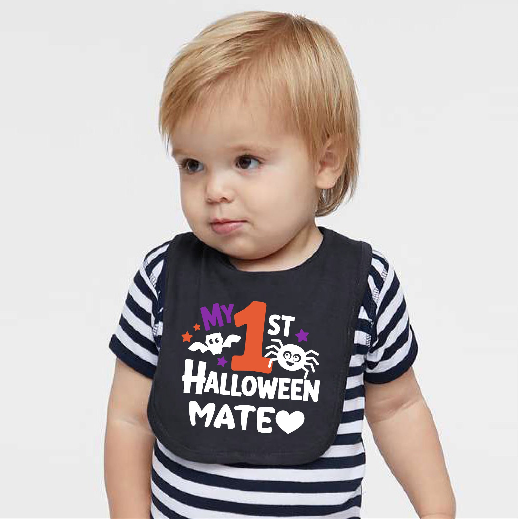 My 1st Halloween Baby Bib