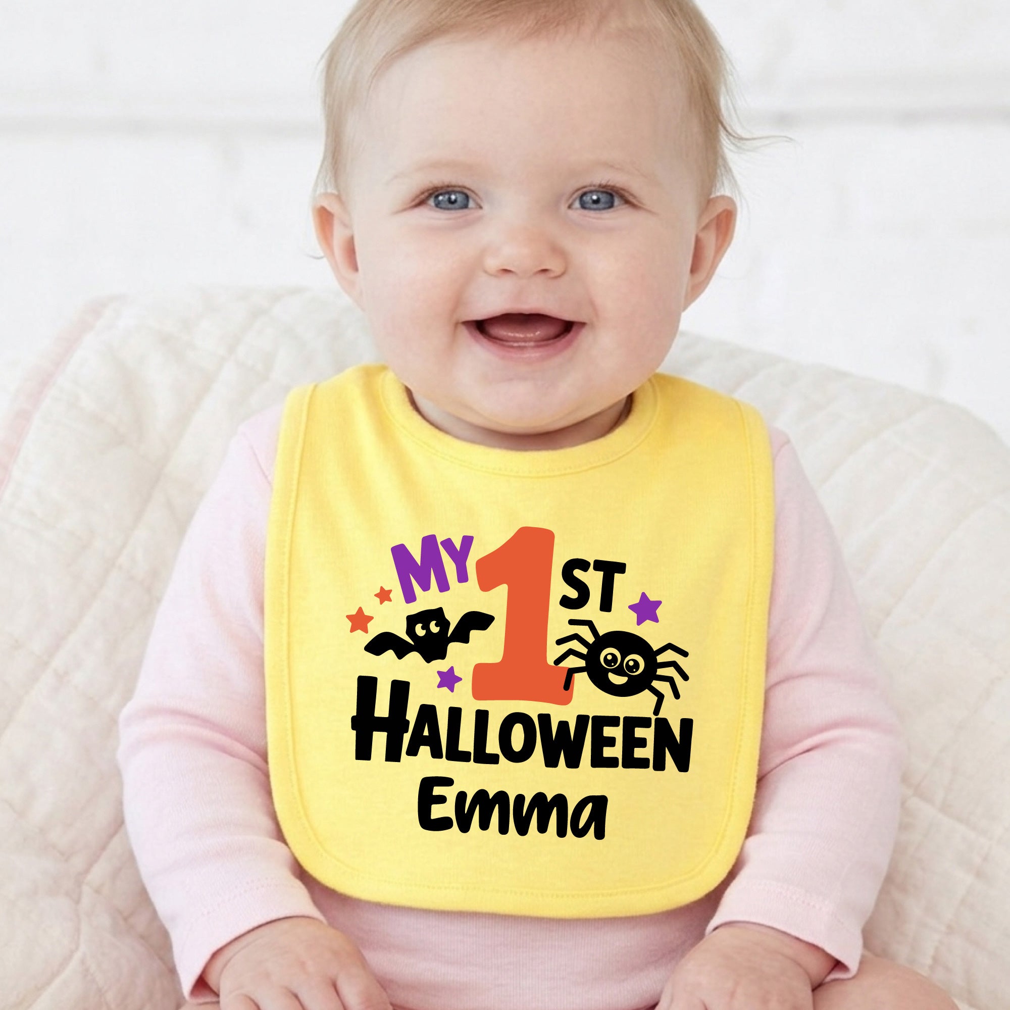 My 1st Halloween Baby Bib