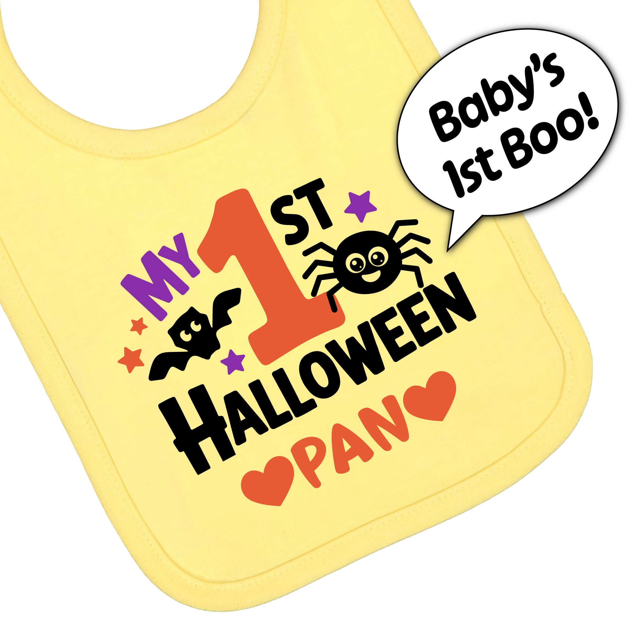 My 1st Halloween Baby Bib