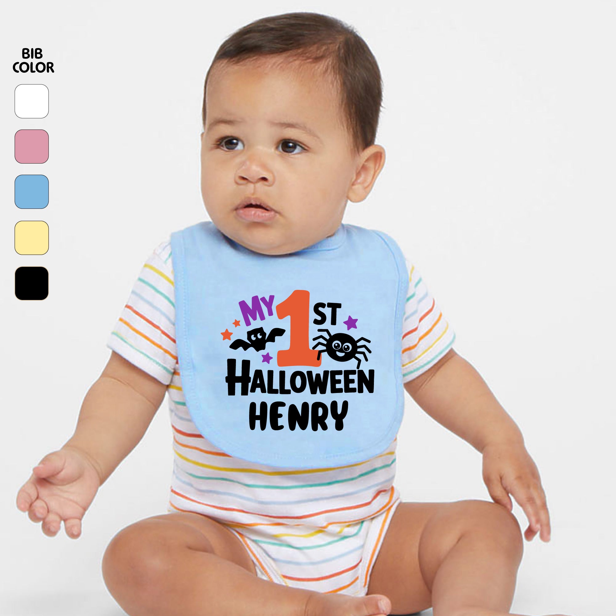 My 1st Halloween Baby Bib