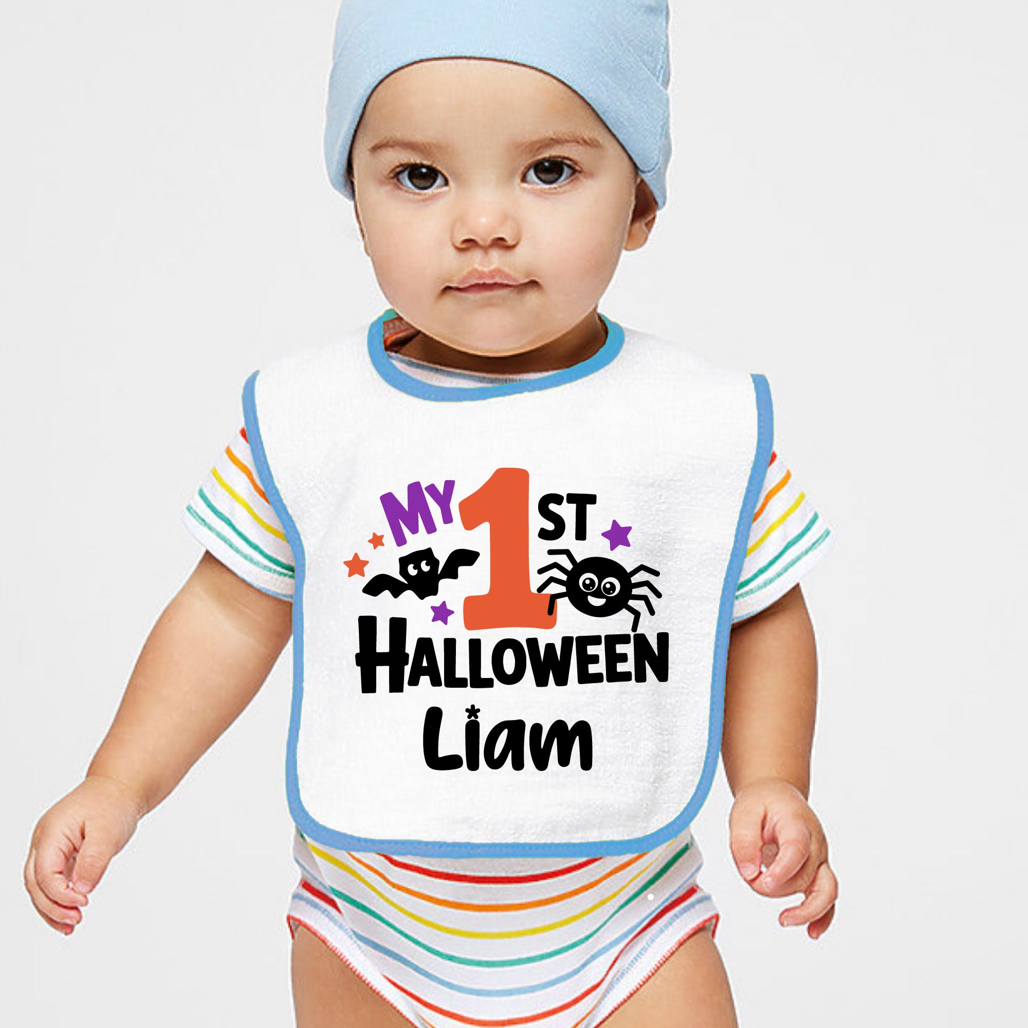 Personalized My 1st Halloween Bib
