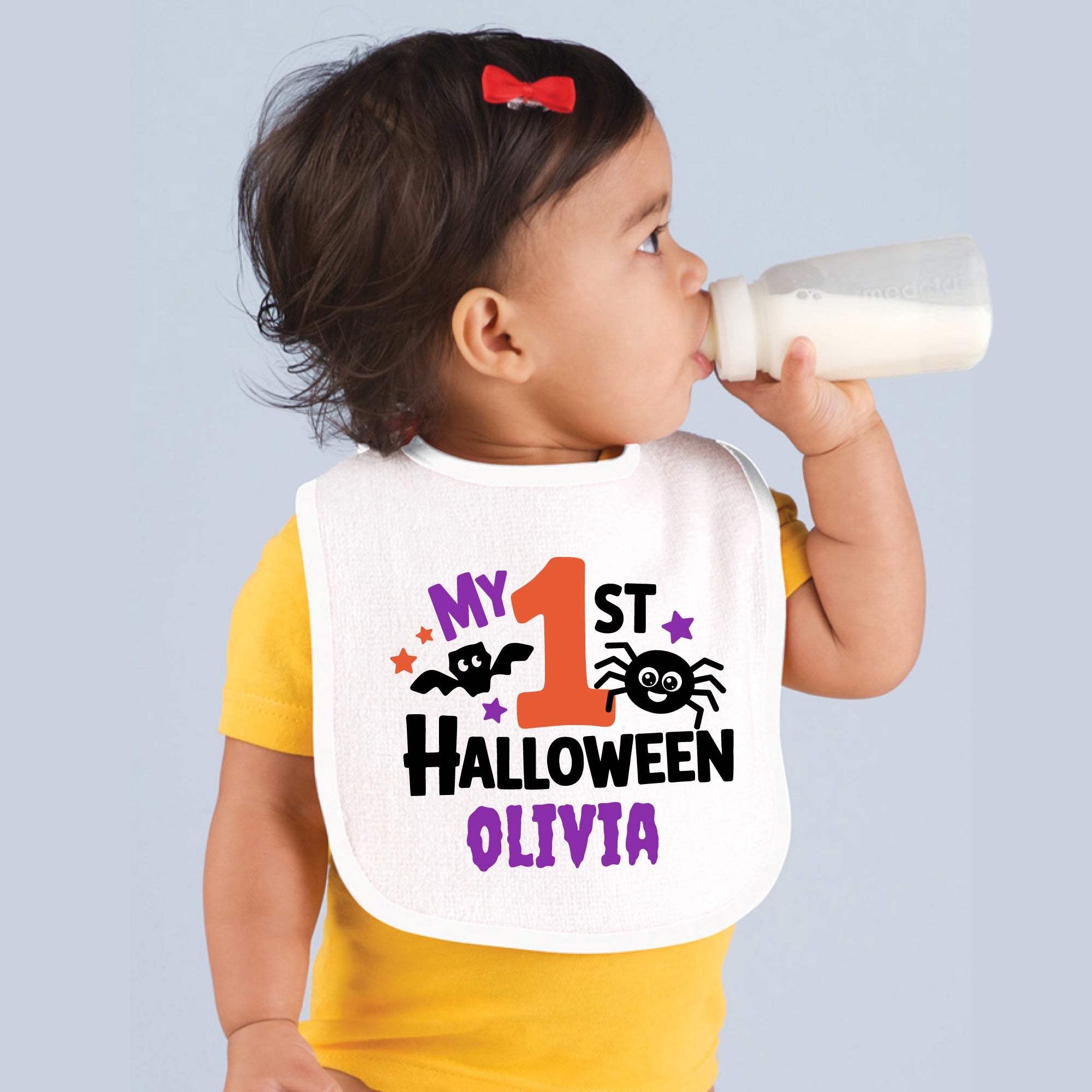 Personalized My 1st Halloween Bib