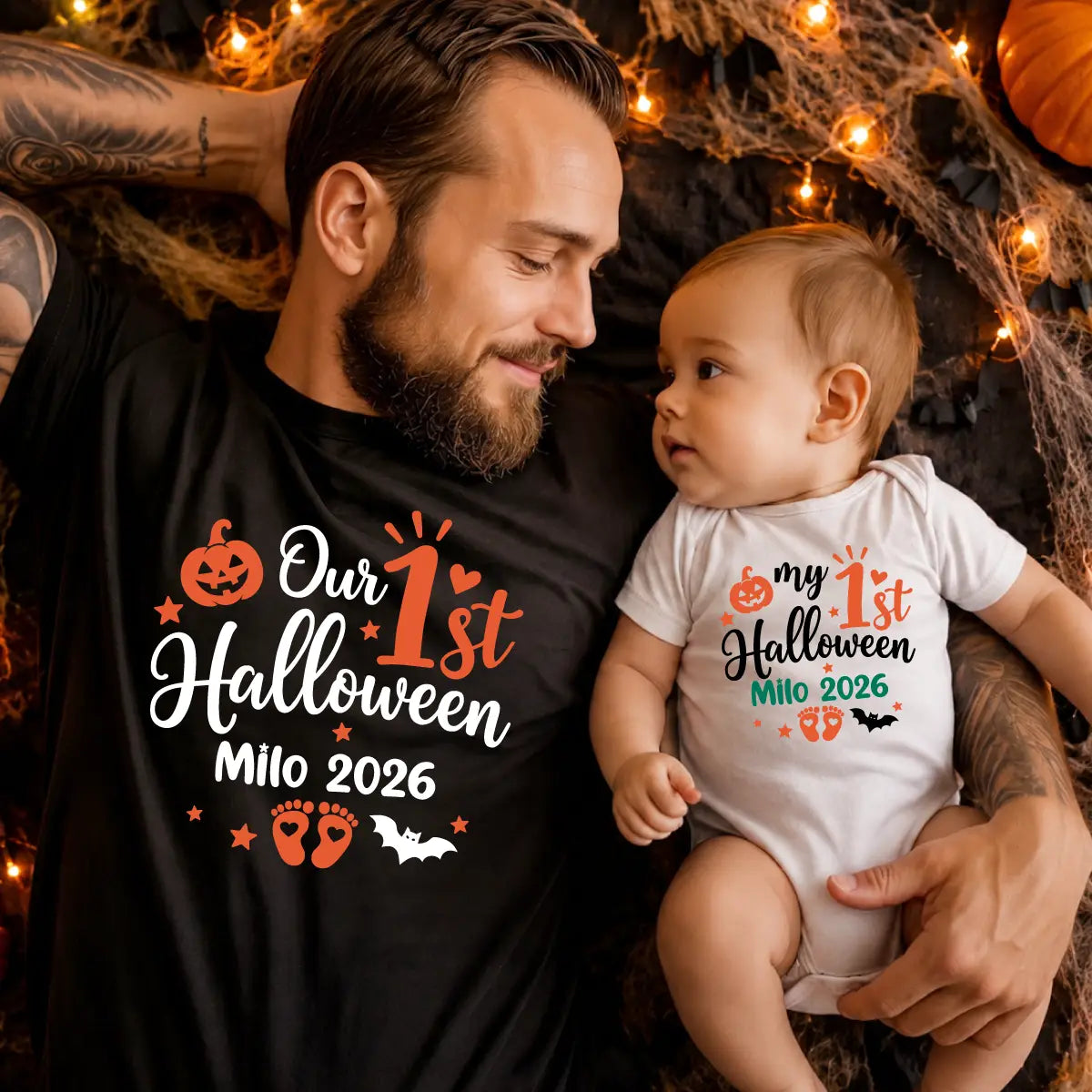 Personalized 1st Halloween Daddy and Me