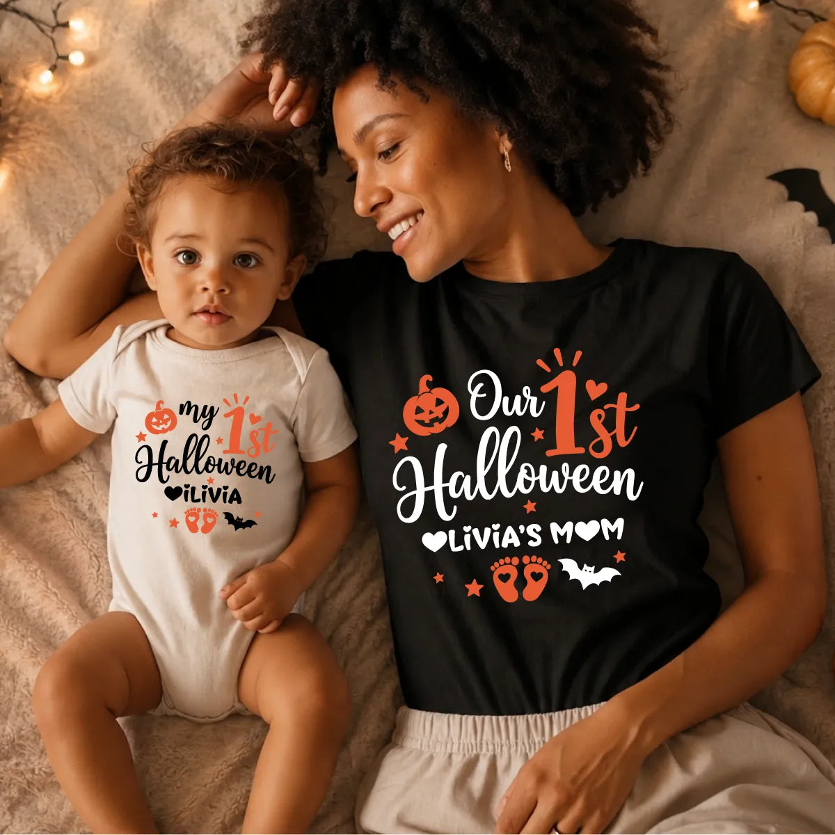 Personalized 1st Halloween Mommy and Me 