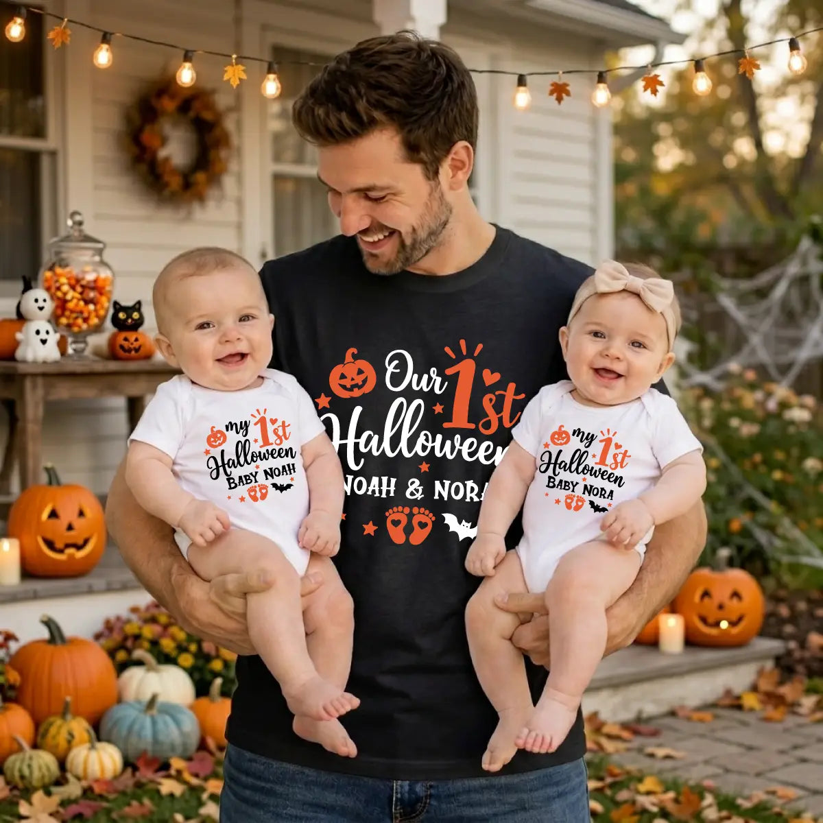 Personalized 1st Halloween Daddy and Me