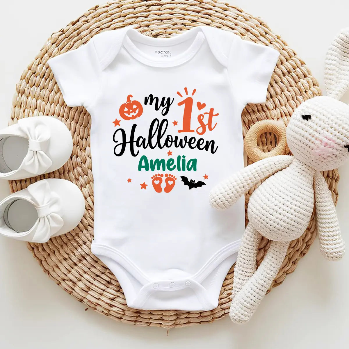 Personalized My 1st Halloween Bodysuit