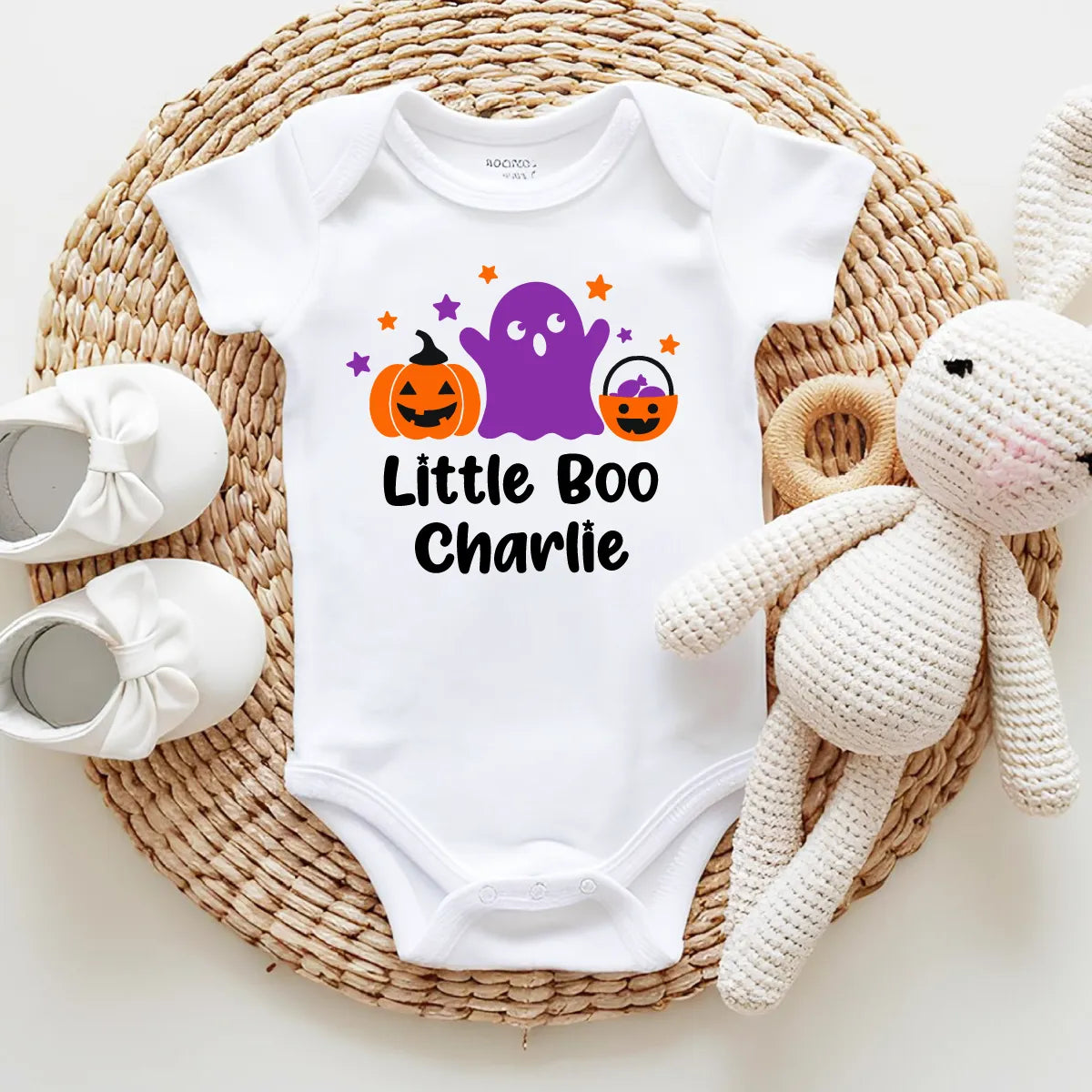 Personalized Halloween Baby Bodysuit