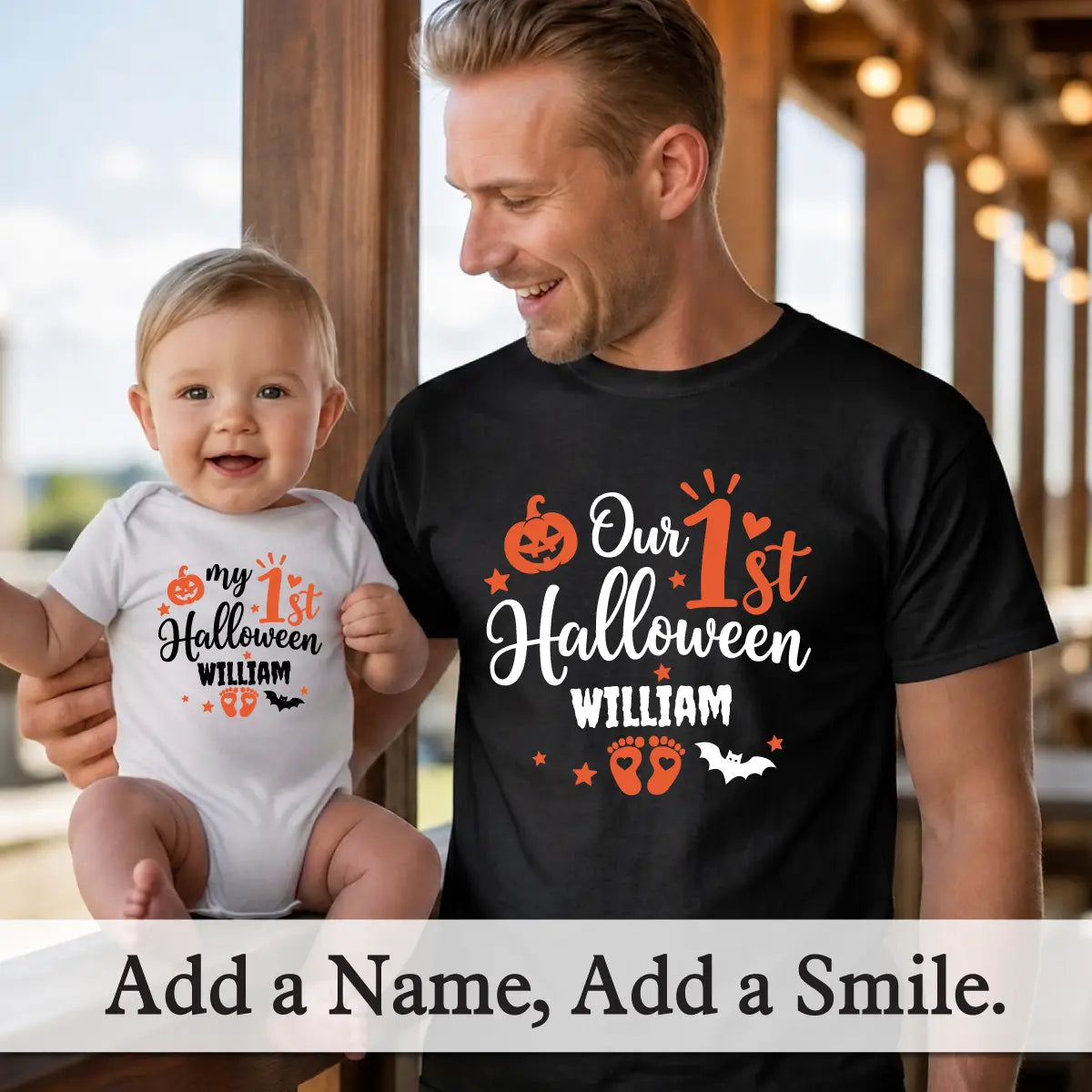 Personalized 1st Halloween Daddy and Me
