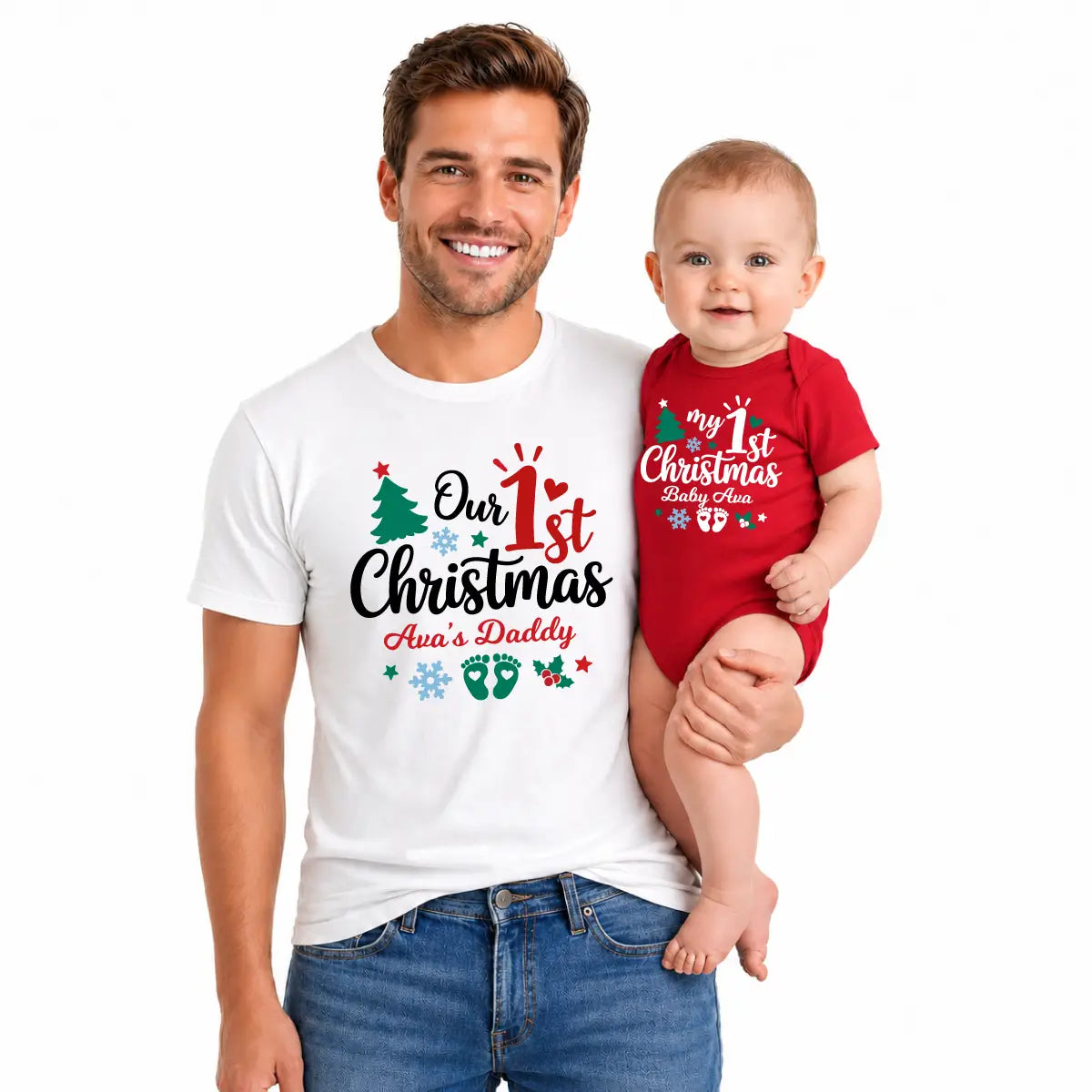 1st Christmas Daddy and Me
