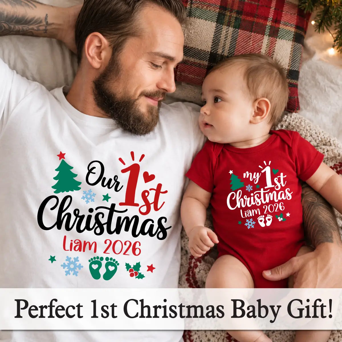 1st Christmas Daddy and Me