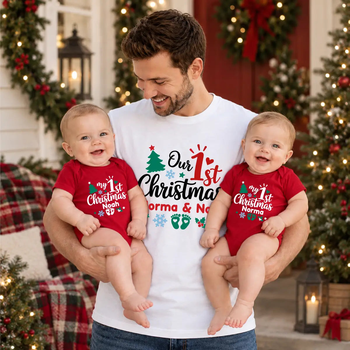 1st Christmas Daddy and Me