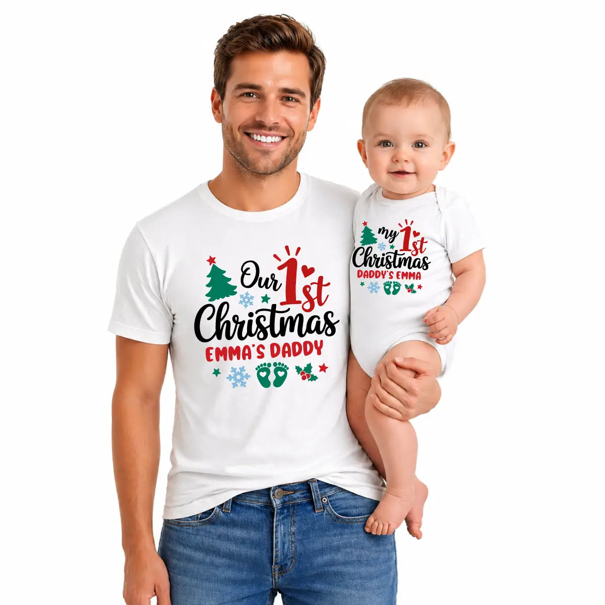 1st Christmas Daddy and Me