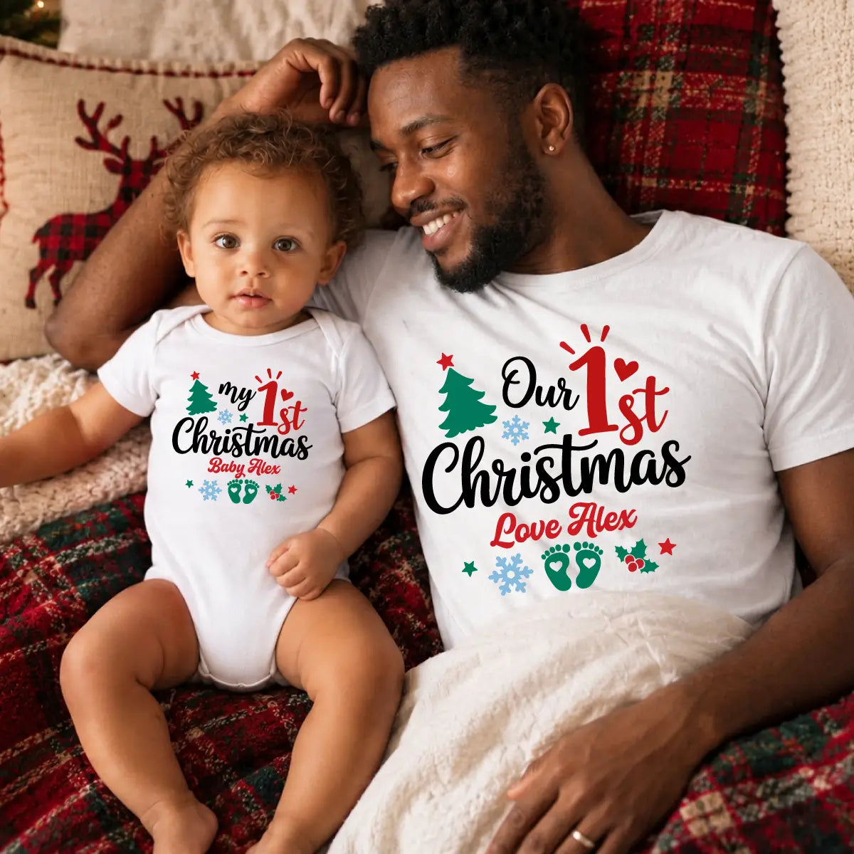 1st Christmas Daddy and Me
