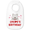 Personalized Jersey Baby Bib