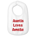 Personalized Cotton Terry Baby Bib