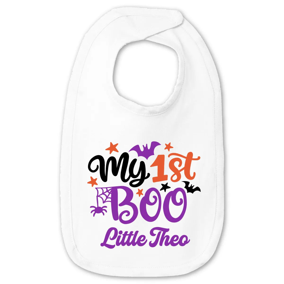 Personalized My 1st Boo Baby Bib