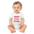 Personalized Puff Baby Bodysuit