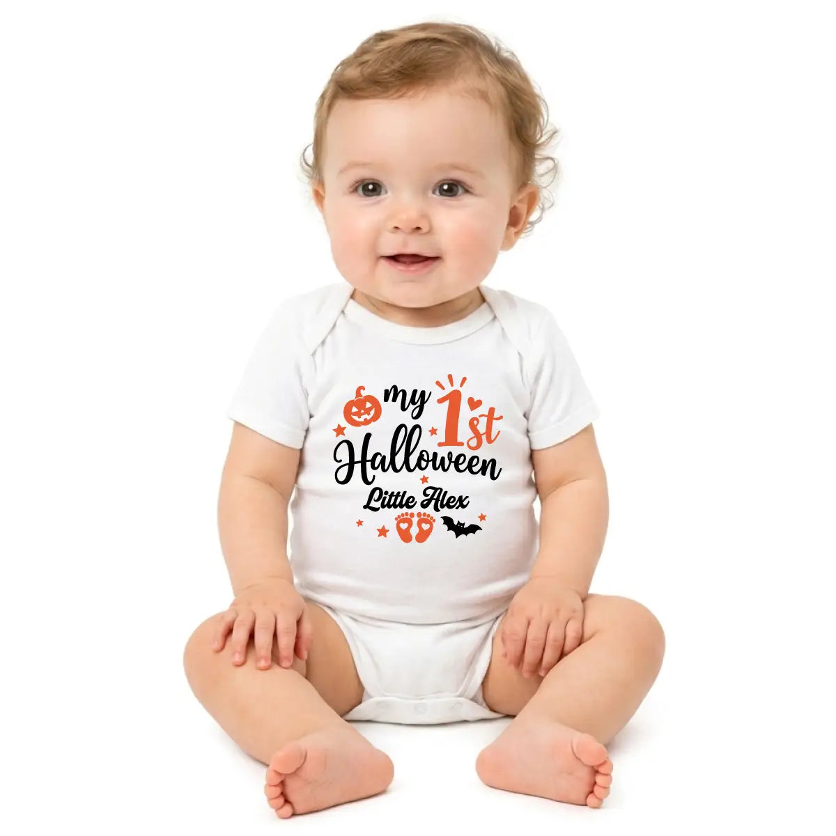Personalized My 1st Halloween Bodysuit
