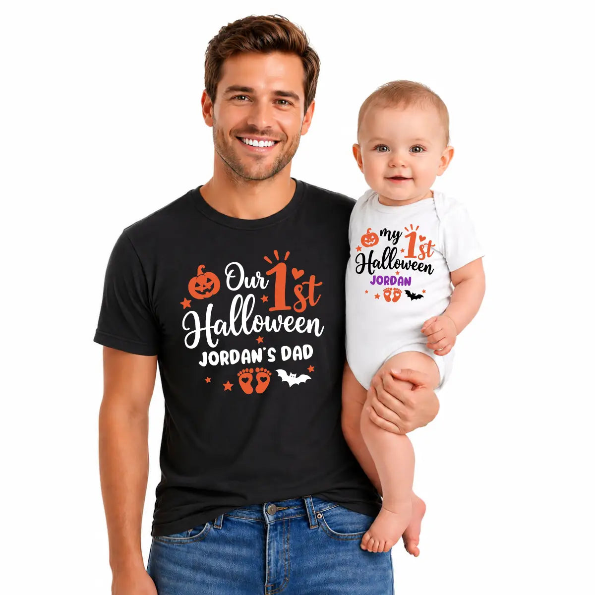 Personalized 1st Halloween Daddy and Me